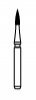 NTI 12-Fluted Trimming & Finishing Carbide Burs, FG, Needle, # 7902, 1.0 mm, 5/Pk, H246-010