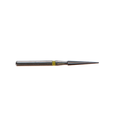 NTI 16-Fluted Trimming & Finishing Carbide Burs, FG, Safe End, TDF-9F, 1.4 mm, 5/Pk, H135-014F