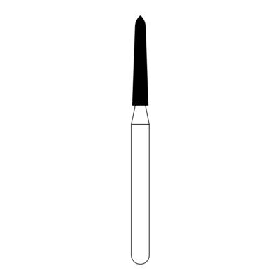 NTI Diamond Burs, FG, Curettage, # M878K, 1.4 mm, Medium, Gray, 5/Pk, M878K-014