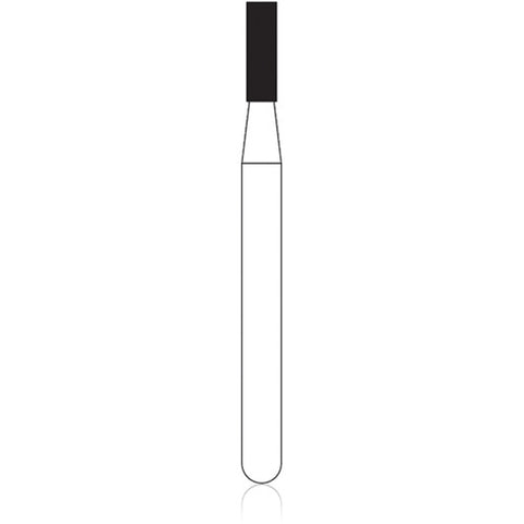 NTI Diamond Burs FG Cylinder Flat End, SC837-012, Burs & Diamonds, Dental Diamonds