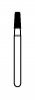 NTI Diamond Burs, FG, Taper Modified Shoulder, # C845KR, 1.6 mm, Coarse, Green, 5/Pk, C845KR-016