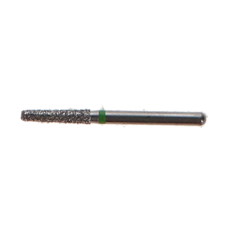 NTI Diamond Burs, FG, Taper Modified Shoulder, # C847KR, 1.6 mm, Coarse, Green, 5/Pk, C847KR-016