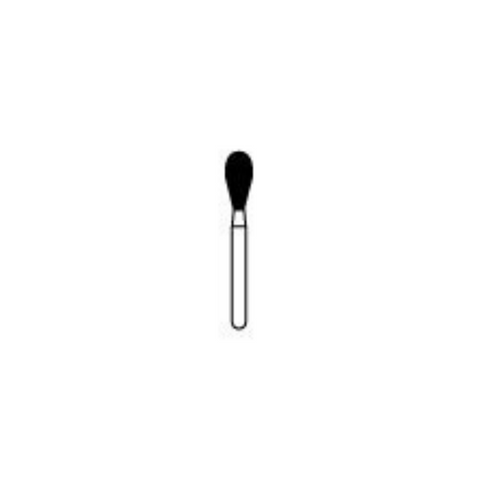 NTI Diamond Burs, FG, KS Series, # KS5, 3.1 mm, Super Coarse, Black, 5/Pk, KS5