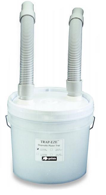 Trap-Eze Disposable Plaster Traps, Refill, 11" Height Sealed Bucket, 3.5 Gal, 1/Pk, 62106