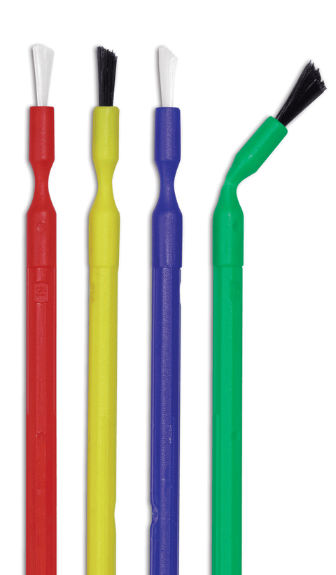 Benda Brush Single-Ended Applicators, Big Box, Regular, Blue, 576/Box, 370502