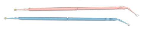 Benda Micro Single-Ended Applicators, Micro Twin Starter Kit, Medium, Blue, 200/Pk, 380021