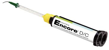 Encore D/C Core Build-Up Material, Automix Cartridge Kit, 25 ml, Contrast Blue, 1/Pk, 310152