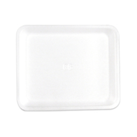 ProTray Disposable Instrument Set Up Tray, Flat, 8-3/8" x 10", White, 125/Pk, DT-01A
