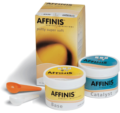 Affinis A-Silicone Impression Material, Putty Pack, Soft Fast Set, 300 ml, Beige, 1/Pk, C6531