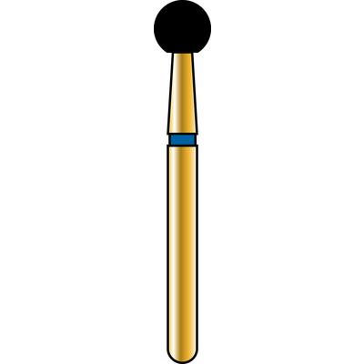 Alpen Multilayer Diamond Burs FG Round End Taper, R856C018FG, Burs & Diamonds, Dental Diamonds