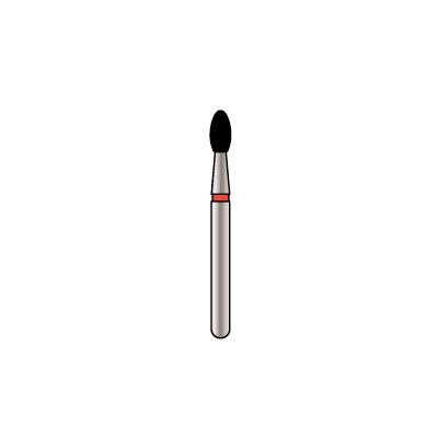 Alpen X1 Diamond Single-Use Bur, FG, Egg, # 379, 1.8 mm, Fine, Red, 25/Pk, X379F018