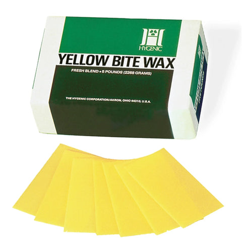 Baseplate Bite Wax, Yellow, 1 lb, 1/Pk, H00807