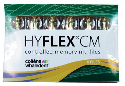 HyFlex CM NiTi Rotary Files, 25 mm, .04, # 45, White, 6/Pk, H8250445