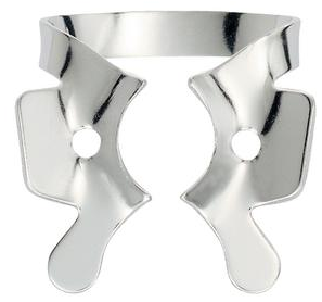 Hygenic Rubber Dam Clamp Gloss Finish  8, H02760, Rubber Dam Materials, Rubber Dam Clamps