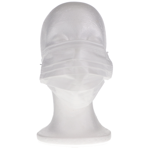 Repel 4-Ply Earloop Face Masks, ASTM Level 3, Pearl Silver, 50/Pk, R2960SI