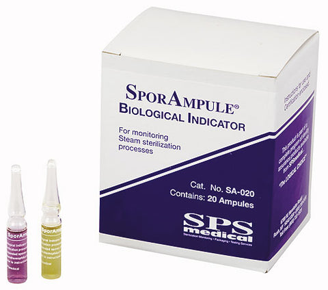 SporAmpule Biological Monitor In Office 20/Bx, SA-020