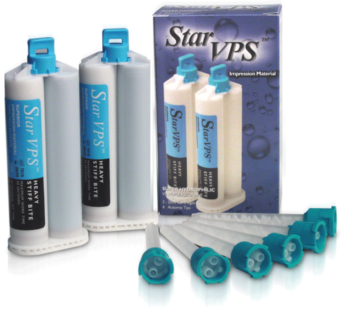 Star VPS Regular Set, Heavy Stiff Bite Cartridges, 24/Pk, 80006-01 (Exp.12/25/2025)