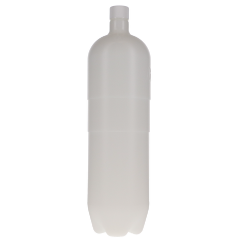 Bottle with Cap and Pick-Up Tube, 2 L, 4" W x 13 7/8" H, 1/Pk, 8164