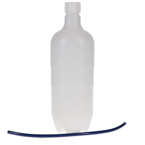 Plastic Bottle with Cap and Pick-Up Tube 750 ml 3" W x 9 1/2" H, 8128, Parts, Delivery Systems - Unit