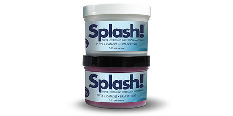 Splash! VPS Impression Material, Putty Pak, Heavy Body, Half-Time Set, ml, Wild Berry, Purple