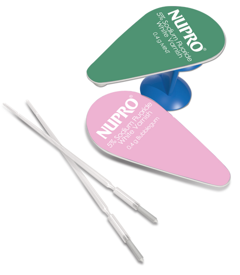 NUPRO White Varnish, 0.4 g, Mint, 100 Pk/Box, 130223