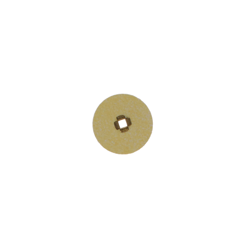 Snap-On Disposable Paper Discs, Brass Center, Garnet, 7/8", Medium, Red, 50/Pk, BC-78-GM