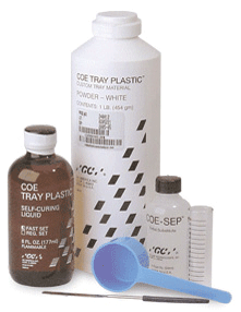 COE Tray Plastic P&L, Fast Set, 3 lb, 1/Pk