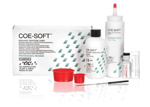 Coe-Soft Resilient Denture Reline Material Liquid Refill, 1 Qt, 1/Pk, 344092