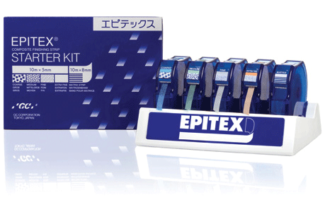Epitex Finishing and Polishing Strips, Extra Fine, Red, 10 m/Roll, 1/Pk