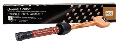 G-aenial Sculpt Universal Composite, Syringe Refill, 2 ml, AO3, 1/Pk