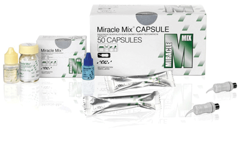 Miracle Mix Metal-Reinforced Core Build-Up Material, Triple-Cure, Powder, 15 g/Bt, 1/Pk