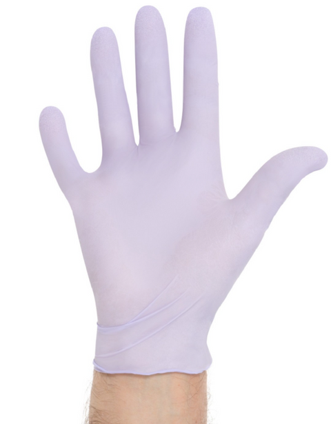 KC100 Lavender Nitrile Exam Gloves, Powder-Free, 250/Box