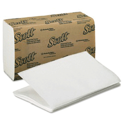 Scott Surpass Essential Single-Fold Towels, 1-Ply, 10.5" x 9.3", White, 4000/Case, 1700