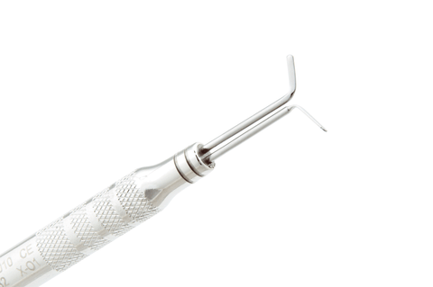 Gingival Cord Packer Serrated Double-End, GCP113, dental Instruments, Operative-Cord Packer