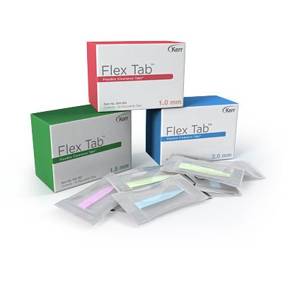 Flex Tab Flexible Clearance Tabs, 1.5 mm, Green, 30/Pk, 004-007