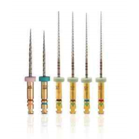 K3 Nickel-Titanium Engine File, 17 mm, 0.08 Taper, # 25, Red, 6/Pk, 830-8257