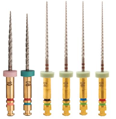 K3 Nickel-Titanium Engine File, Procedure Pack, 21 mm, 0.04 Taper, Assorted, 6/Pk, 830-0421