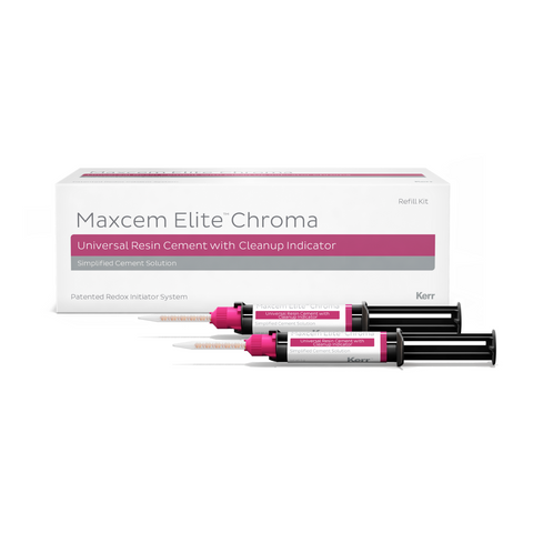 Maxcem Elite Chroma Resin Cement Refill 5 g, 36300, Cements & Liners, Permanent Cements