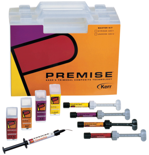 Premise Flowable Nanofilled Composite, Light-Cure, Syringe Refill, 1.7 g, Universal Opaque, 4/Pk, 33378 (Exp.10/23/2025)