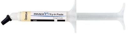 Panavia V5 Resin Cement Try-In Paste, Syringe, 1.8 ml, Opaque, 1/Pk, 3625KA
