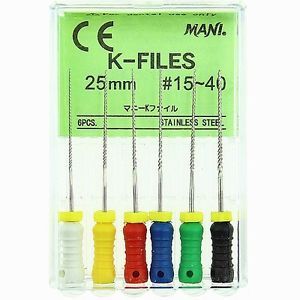 Flexible Files 25 mm #12 6/Pk