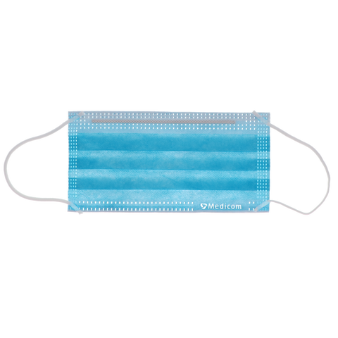 SafeMask Master Series Procedure Earloop, ASTM Level 3, Ocean Surf, 50/Box, 2057