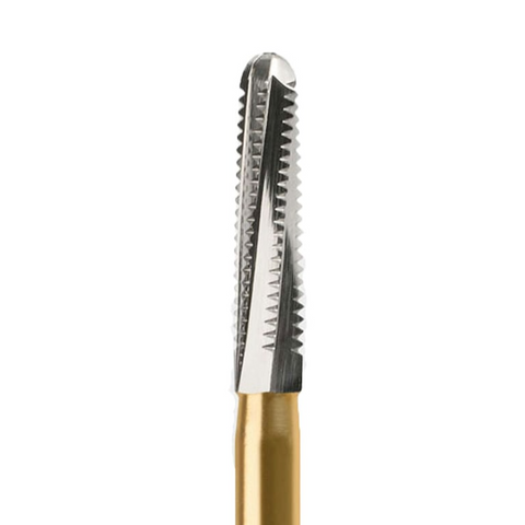 NeoBurr CrownKing Preparation Carbide Single-Use Burs, FG, Round End Taper, # 856, 1.8 mm, 25/Pk, CK85618