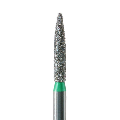 NeoDiamond Operative Diamond Single-Use Bur, FG, Flame, 1.4 mm, Coarse, 25/Pk, 1514.8C