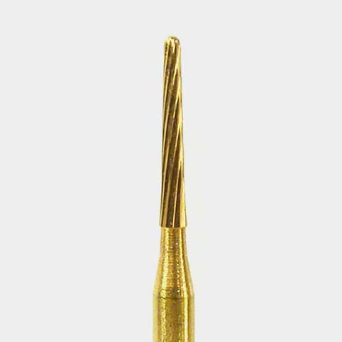 NeoBurr 12-Blade Trimming & Finishing Carbide Burs, FG, Long Taper, 7642, 1.0 mm, 25/Pk