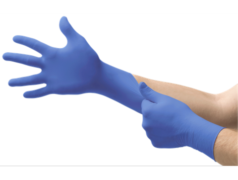 Ultraform Nitrile Gloves, Medium, Cobalt Blue, 300/Box, UF-524-M