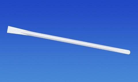 Candeez Disposable Mixing Stick and Spatula, Double-Ended, 4.5", White, 100/Pk
