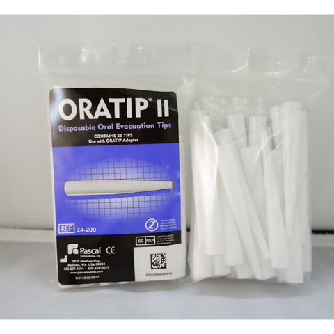 Oratip III High-Volume Evacuator Tips Blue, 24-250, Evacuation, High Volume Evacuation Tips