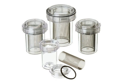 Evac-U-Trap Central Vacuum Pump Traps, 3 1/2" x 4 3/8", # 2300, 8/Pk