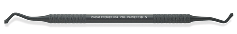 Composite Manipulation Carver, Acorn, CMI, Double-End, Round Handle, # 21B, 1/Pk, 1003097